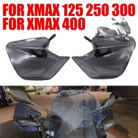 ยามาฮ่า XMAX250 XMAX300 XMAX 250 125 400อุปกรณ์เสริมรถจักรยานยนต์อุปกรณ์เสริมแฮนด์การ์ดกระจกบังลมมือจับที่ป้องกันลม