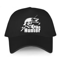 Pike Hunter Fish Baseball Cap Cool Adjustable Funny Fishing Hats Women Men Outdoor Fisherman Fishing Caps