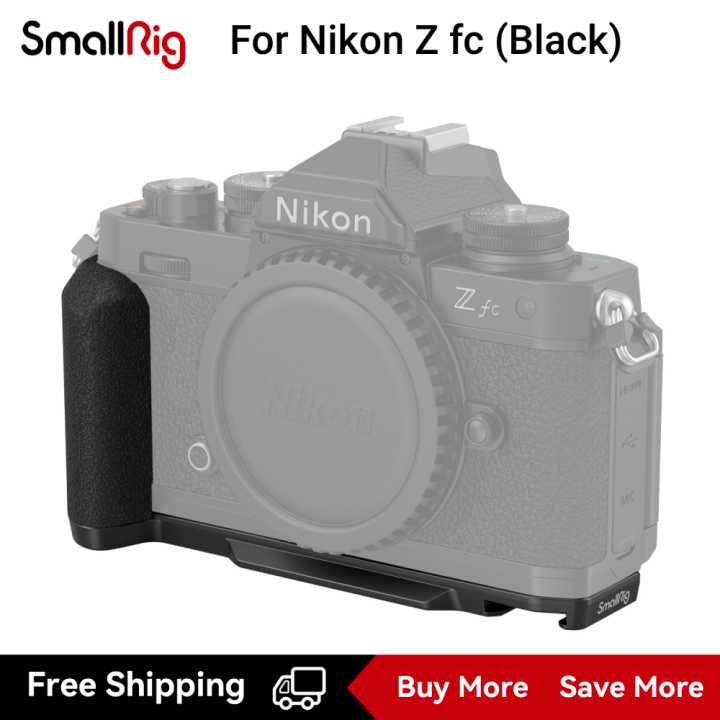 smallrig-ที่จับรูปตัว-l-ขนาดเล็กสำหรับกล้อง-nikon-z-fc-zfc-สีเงิน-3480-สีดำ-4263