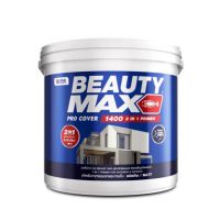 สีรองพื้นปูนอเนกประสงค์ (ปูนเก่าและปูนใหม่) BEAUTY MAX #1400  สูตรน้ำ (เนื้อสีขาว) ขนาดแกลลอน 3.785 ลิตร