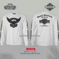 [In stock] 2023 design PUTIH Longsleeve - Harley Davidson of U.A.E DUBAI HighQuali Long T-Shirt - 6/10th INFO, White，Contact the seller for personalized customization of the name