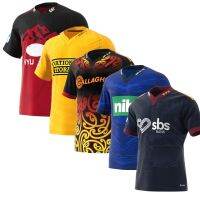 New Zealand SUPER rugby JERSEY Crusaders Hurricanes Highlanders สีฟ้า 2023 2024