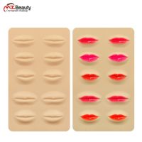 【YF】 3D Latex Tattoo Practice Skin Cosmetic Permanent Makeup Lip Practise  Microblading Training Accessories Silicone Supplies