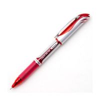 PENTEL ปากกาหมึกเจลหัวเข็ม Energel 0.5 มม. สีแดง