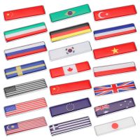 ▨◎✹ Heat Resistant 3D Reflective World National Flag Car Motorcycle Stickers Moto For Yamaha Honda Decals Accessories modified Parts