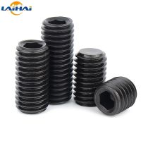 20/ 10/ 5/ 2pcs M1.6 M2 M2.5 M3 M4 M5 M6 M8 Grade 12.9 Carbon Steel Alloy Steel Hex Socket Set Screws Grub Screw DIN916 Screw Nut Drivers