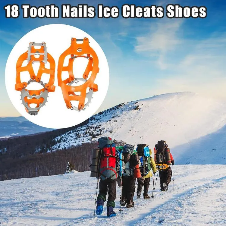 Crampons Ice Cleats Ice Fishing Shoe Spikes For Men Ice Climbing
