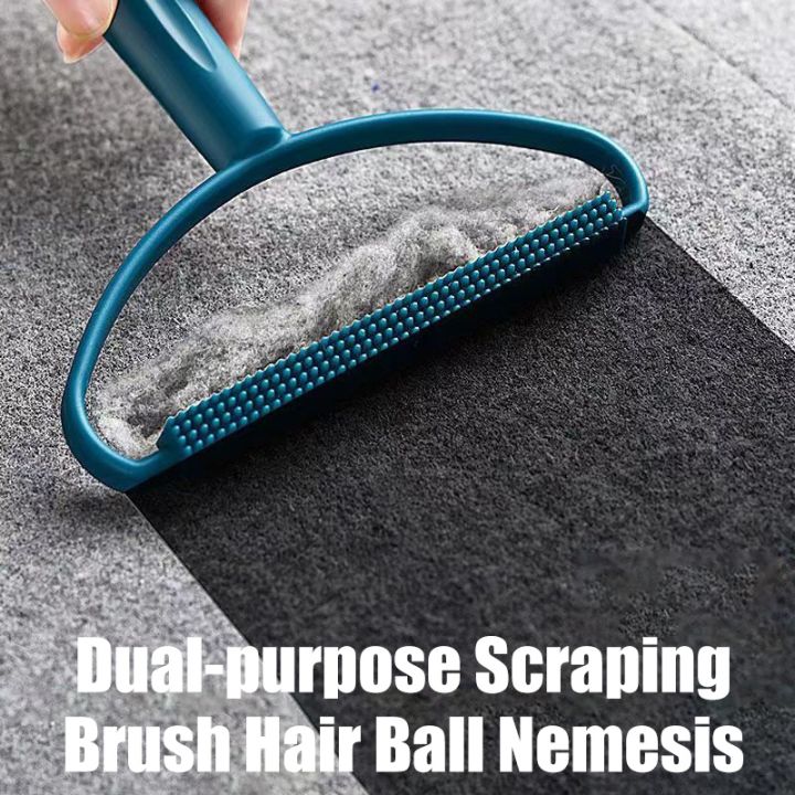 portable-manual-hair-removal-agent-carpet-wool-coat-clothes-shaver-brush-tool-depilatory-ball-knitting-plush-double-sided-razor