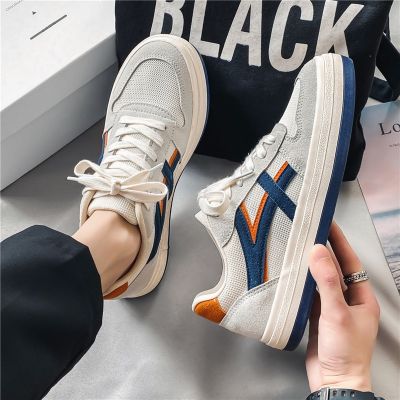 🏅 Mens shoes 2023 new autumn breathable mesh Forrest Gump flat shoes all-match heightened canvas shoes sports casual trendy shoes