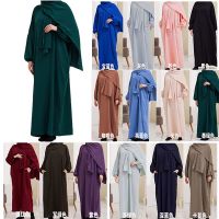 ชุดชุดเดรสปักลายเสื้อคลุมมุสลิมมุสลิมสำหรับผู้หญิงรอมฎอน Eid Baju Raya