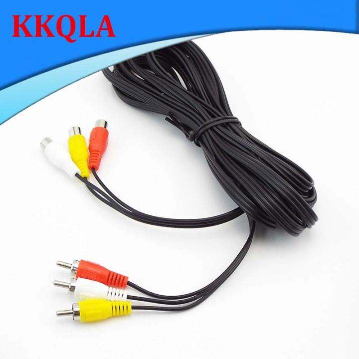 qkkqla-0-5m-1m-3m-5m-3-rca-male-to-3-rca-female-3rca-m-f-video-cable-connectors-av-line-extension-cord-adapter