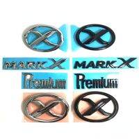 1ชิ้น3D ABS MARK X Emblem เครื่องหมายติดรถยนต์ X ด้านหลังรถบรรทุกประดับรถสติกเกอร์รถสำหรับ Toyota MARKX อุปกรณ์เสริมรถยนต์