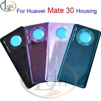 【♘COD Free Cas♘】 jiejiu65879742 ใหม่ฝาครอบ Huawei Mate 30ตัวประตูกระจกหลังเคสสำหรับหัวเหว่ยฝาหลัง Huawei Mate 30