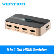 Vention chuyển đổi HDMI Splitter 5 Input 1 Output HDMI Switch 5x1 hdmi