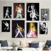 Wall Art Pictures Decorative Home Decor Cuadros Freddie Mercury Bohemian Rock Music Star Posters And Prints Canvas Painting