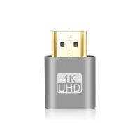 【NEW】 Biolomix Local Store Kebidu VGA จออะแดปเตอร์เสมือน HDMI 1.4 DDC EDID ปลั๊กสำหรับที่ล็อกอลูมิเนียมหน้าจอจำลองการแสดงผลผี