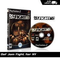 แผ่นเกม PS2 Def Jam Fight for NY (english) สกรีนแผ่น พร้อมปกใส่กล่อง