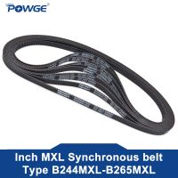 ◊▦☃ POWGE MXL Synchronous Timing belt B244/B245/B248/B249/B250/B251/B255/B256/B260/B263/B265 Width 6.4/9.4mm B245MXL B250MXL B260MXL