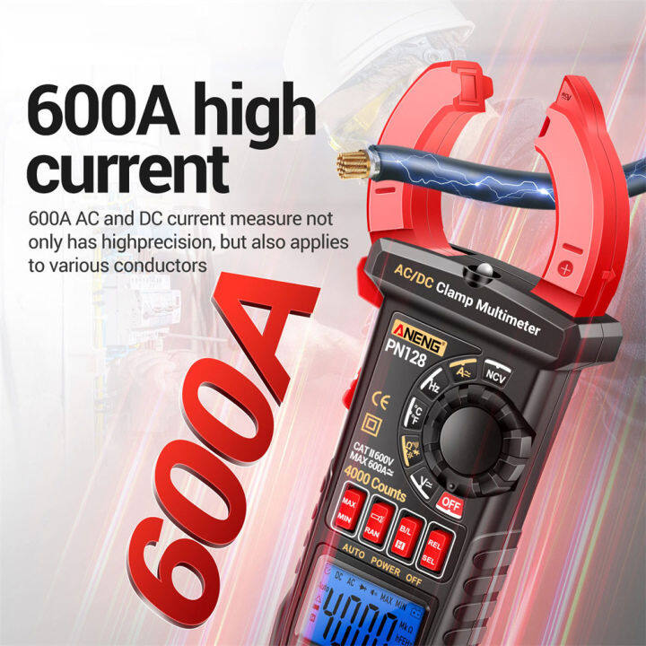 pn128-clamp-meter-acdc-เครื่องทดสอบแรงดันไฟฟ้า600a-current-clamp-ncv-true-rms-multimeter-clamp-auto-ranging-ช่างไฟฟ้าเครื่องมือ