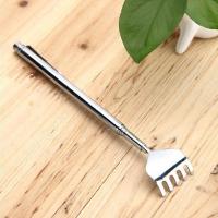 Telescopic Stainless Steel Pen Type Old Man Tickle Rake Device Tickle Scratching Scratch Back Scratch Scratch D4S7