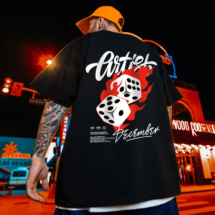 180gsm Cotton size S-3XL Graphic Printed Tshirt American Street