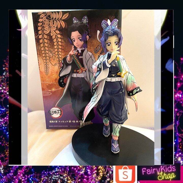 newโมเดล-ชิโนบุ-จากอะนิเมะ-ดาบพิฆาตอสูร-kimetsu-no-yaiba-shinobu-สูง17cm-บริการเก็บเงินปลายทาง