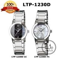 CASIO ของแท้ 100% รุ่น LTP-1230D มี 2 สี นาฬิกาผู้หญิง รับประกัน 1ปี LTP1230 LTP1230D LTP-1230 LTP-1230D-1C LTP-1230D-7C