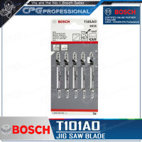 BOSCH ใบเลื่อยฉลุ Jigsaw จิ๊กซอว์ รุ่น.T101AO ตัดไม้ , ฟันละเอียด (5ใบ/1แพ็ค) ++ของแท้100%++