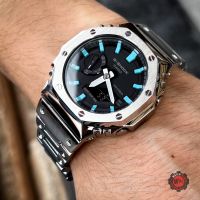 G-SHOCK Casioak Royal Full Metal Tiffany Blue Markers