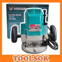 VERGIN เร้าเตอร์ เครื่องเซาะร่องไม้ไฟฟ้า Mod.VG3612