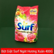 Xà bông giặt đồ Surf - Bột giặt surf 400g Tặng 1 bịch tăm bông đầu nhỏ