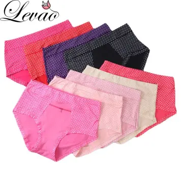 Women Panties with Zipper Big Size Female Cotton Underwear with