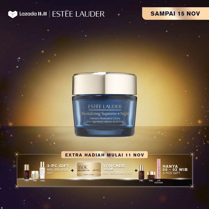 Estee Lauder Revitalizing Supreme+ Night Intensive Restorative Crème 50ml • Skincare antiaging