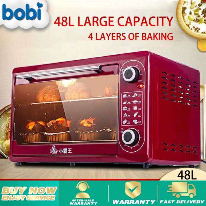 BOBI 48L Household Oven 1800W Electric oven for baking cake oven for