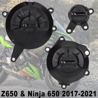 อุปกรณ์เสริมรถจักรยานยนต์สำหรับ Z650นินจา650 Ninja650ปกป้องเครื่องยนต์ฝาครอบป้องกัน2017-2021