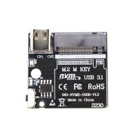 M.2 NVME Type-C Adapter M2 SSD Board M.2 to USB3.1 Adapter for M.2 NVME M2 SSD JMS583 for 2230-2280 M.2 SSD