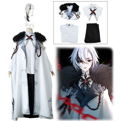 Game Anime Genshin Impact Fatui The Knave Arlecchino Cosplay Cloak Halloween Clothes Uniform New Skin