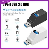 VHOIC สากล ความเร็วสูง แบบพกพา อะแดปเตอร์ กล่องแยก USB 3.0 Hub 3 พอร์ต