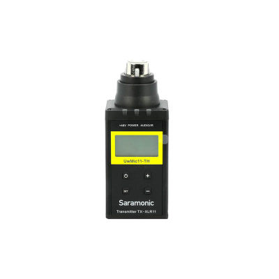 Saramonic ไมโครโฟนไร้สาย UwMic11TH (TX- XLR11) ตัวส่งสัญญาณแบบ XLR Plug and Play คลื่น UHF