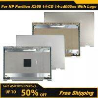 ฝาหลังหน้าจอ LCD สำหรับแล็ปท็อปสำหรับ HP Pavillion X360 14-CD เคสด้านบน14-Cd005ns จอสัมผัสรุ่น L22287-001 L22239-001Silver