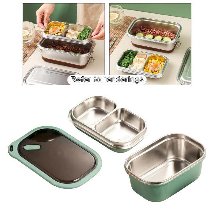 Loviver 1.2L Stainless Steel Bento Lunch Box Thermal Insulation BPA ...