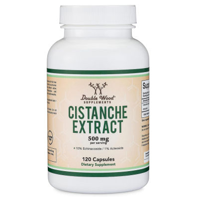 Cistanche Extract Double Pack 500mg Per Serving (120 Capsules)