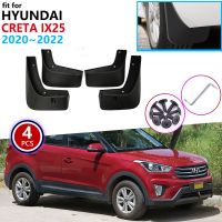 บังโคลนรถโคลนสำหรับ Hyundai Creta IX25 2020 2021 2022หน้าสาดโคลนหลังอุปกรณ์เสริมรถยนต์แผ่นกันโคลน