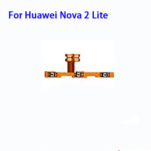 สายเคเบิลงอได้เปลี่ยนปุ่มปรับระดับเสียงปุ่มเปิดปิดใหม่สำหรับ Huawei Nova 2 Lite