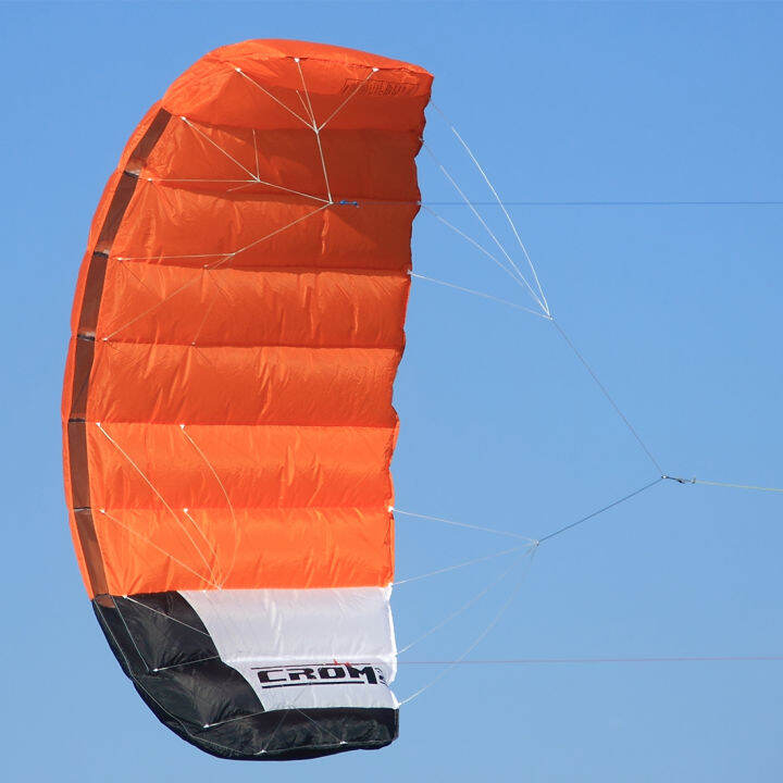 QUNLON Crom 3 sqm Triple Line Power Traction Kite Professional ...