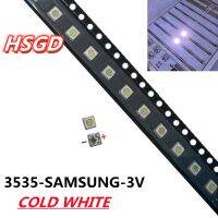 3535 3537 LED 100ชิ้นอุปกรณ์โคมไฟทำเล็บสีขาวนวลกำลังสูง110LM 1W 3V เหมาะสำหรับ Samsung การใช้งานแบ็คไลท์โทรทัศน์ LED LCD ของแท้