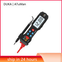 DUKA ATuMan Digital Multimeter Pen Type Meter DC AC Voltage Resistance NCV LCD Screen Portable Non-Contact Test Tool Multimeters