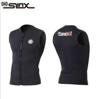 Slinx เสื้อกั๊ก Baju Menyelam Neoprene 3มม. สำหรับผู้ชายและผู้หญิง,สำหรับชุดดำน้ำชุดดำน้ำชุดว่ายน้ำแบบไม่มีแขน