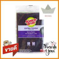 แผ่นใยขัดขจัดคราบไหม้ SCOTCH-BRITE EXTRA TOUGH 4x6 นิ้วSCOURER SPONGE FOR BURNT STAIN REMOVAL SCOTCH-BRITE EXTRA TOUGH 4X6IN **ราคารวม Vat แล้วค่ะ ไม่มีบวกเพิ่ม**