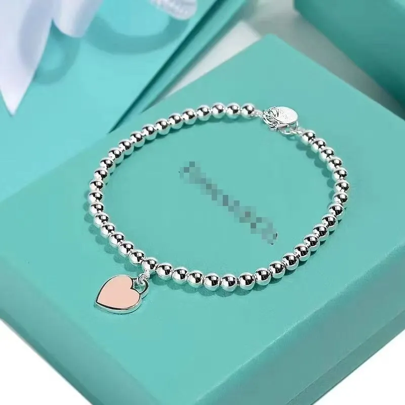 Tiffany bracelet with red heart Clearance